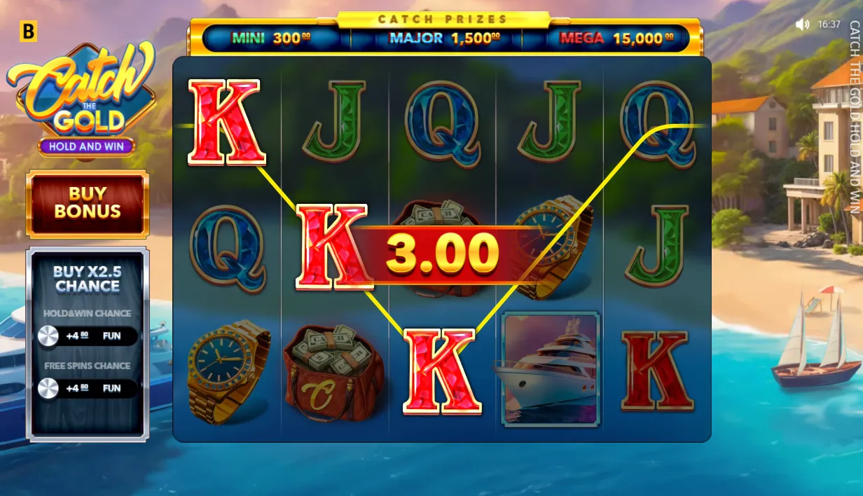 Catch The Gold Hold And Win